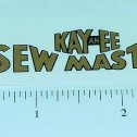 KAY an EE Vintage Toy Sewing Machine Sticker Main Image