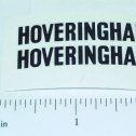 Pair Matchbox 17D Hoveringham Tipper Truck Stickers Main Image