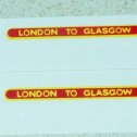 Pair Matchbox 21B Long Distance Coach Stickers Main Image