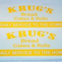 Pair Metalcraft Krug's Baked Goods Truck Stickers Main Image