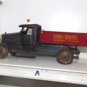 Pair Yellow Metalcraft Sand and Gravel Dump Truck Stickers Alternate View 1
