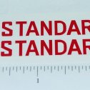 Pair Metalcraft Standard Oil Stake Truck Sticker Set Main Image
