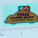 Marx Mystery Car Replacement Sticker Main Image