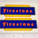 Marx Firestone Pickup Truck Replacement Sticker Set Pair Main Image