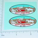 Pair Nylint Happy Ranchers Farm Stake Truck Stickers Main Image
