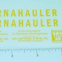 Nylint Tournahauler Vehicle Sticker Set Main Image