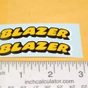 Nylint Square Body Chevy Blazer Truck Replacement Sticker Set Main Image