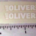 Pair Oliver Farm Implement Replacement Sticker Main Image