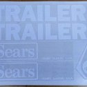 Sears Pedal Tractor Trailer Sticker Set Main Image