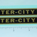 Pair Steelcraft Large Inter City Bus Stickers Main Image
