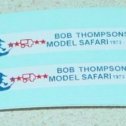 Pair Matchbox #17F Bob Thompson Bus Stickers Main Image