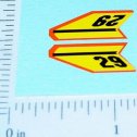 Superfast Matchbox #29 Racing Mini Sticker Set Main Image