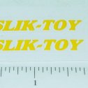 Pair Slik Toy Dump Truck Door Sticker Set Main Image