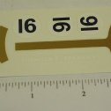 Strombecker Formula 1 Brabham Slot Car Stickers Main Image