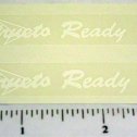 Pair Structo Ready Mix Cement Mixer Truck Stickers Main Image