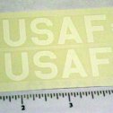 Pair Structo US Air Force Box Van Stickers Main Image
