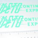 Pair Structo Transcontinental Express Stickers Main Image
