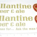 Pair Structo Ballantine Beer Semi Sticker Set Main Image