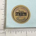 Structo Toys 50th Anniversary Gold Cadillac Roof Sticker Main Image