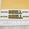Pair Triang Shell Oil Tanker Delivery Truck Sticker Set Main Image