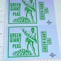 Pair Tonka Green Giant Utility Truck Sticker Set Main Image
