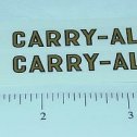 Tonka #130 Carry-All Trailer Sticker Set Pair Main Image