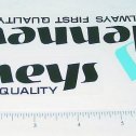 Mini Tonka JC Penneys Semi Truck Stickers Main Image