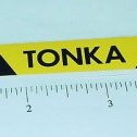 Tonka Construction Vehicle Rear Bumper Sticker Main Image