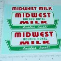Pair Tonka Midwest Milk Metro Van Sticker Set Main Image
