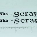 Pair Mightly Tonka Scraper Replacement Stickers Main Image