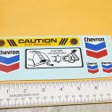 Tonka Turbine Cab Chevron Tanker Semi Replacement Sticker Set Main Image
