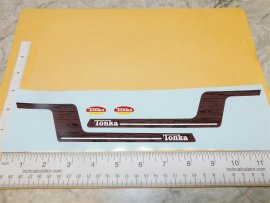 Mini Tonka Camper Replacement Sticker Set
