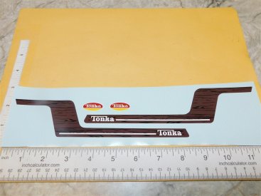 Mini Tonka Camper Replacement Sticker Set Main Image