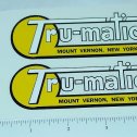Pair Tru Matic Ride On Toys (New York) Stickers Main Image