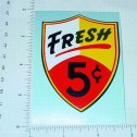 5 Cent Fresh Vending Machine Sticker Main Image