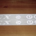 Pair Rex Pal Coaster Wagon Pull Toy Replacement Stickers Main Image