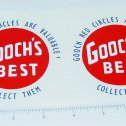 Pair Wyandotte Gooch's Best Semi Truck Stickers Main Image