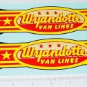 Wyandotte Van Lines Semi Truck Sticker Set Main Image