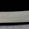 Pair Wyandotte Army Supply Corps Truck Sticker Set Main Image