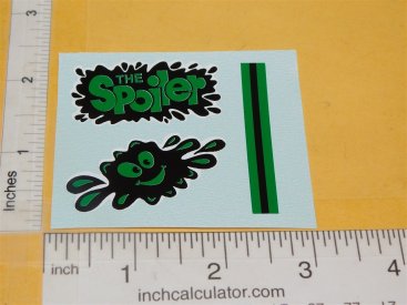 Nylint Spoiler Hot Rod Car Replacement Sticker Set Main Image