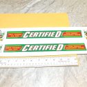 Structo Certified Grocers Private Label Semi Truck Replacement Stickers Main Image