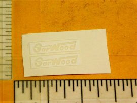 Pair Ertl Garwood Truck Bodies Replacement Stickers