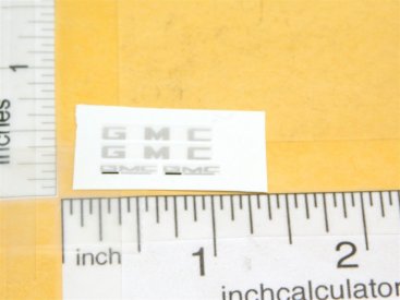 Ertl GMC Trucks Replacement Sticker Set Main Image
