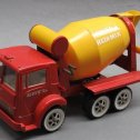 Pair Ertl Redi-Mix Cement Mixer Truck Stickers Alternate View 1