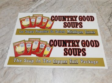 Otaco Minnitoys Country Good Soups Semi Replacement Sticker Set Main Image Otaco Minnitoys Country Good Soups Semi Replacement Sticker Set Main Image