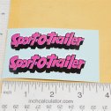 Nylint Sport-O-Trailer Replacement Sticker Set Main Image