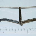 Doepke Jaguar Replacement Windshield Toy Part  Chrome Plate Main Image