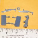 Marx 3D Printed Powerhouse Truck Wipers/Mirrors/Air Horn Toy Parts Set Main Image