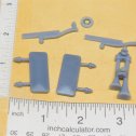 Marx 3D Printed Powerhouse Truck Wipers/Mirrors/Air Horn Toy Parts Set Alternate View 1
