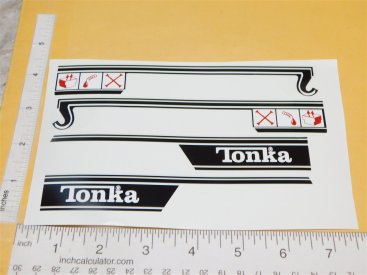 Tonka Yellow Dodge Wrecker Tow Truck Replacement Sticker Set Main Image Tonka Yellow Dodge Wrecker Tow Truck Replacement Sticker Set Main Image